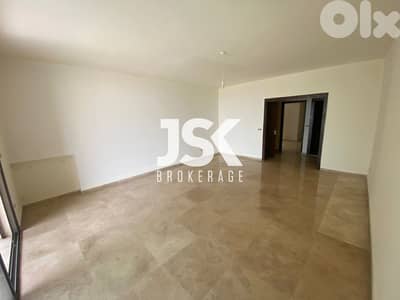 L18262-3-Bedroom Apartment With Garden For Sale in Elissar