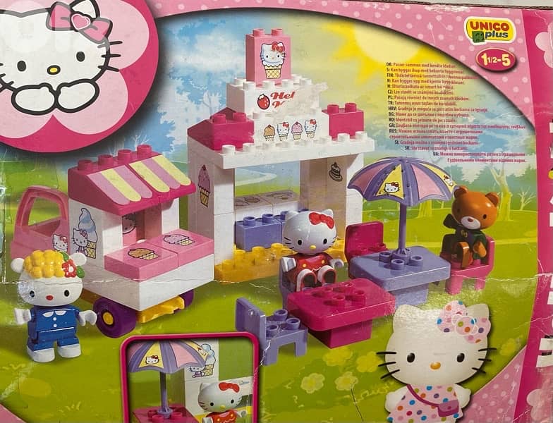 hello kitty ice cream shop and truck set 3