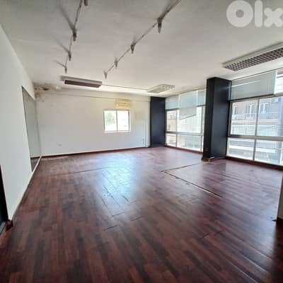 Office first floor one space in Jal el Dib for rent مكتب طابق اول مساح