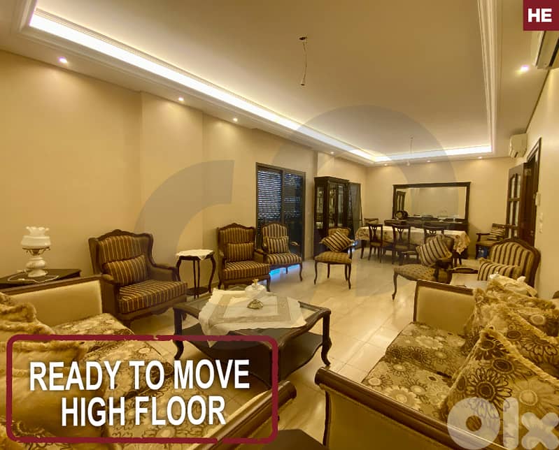 Ready to move, high floor -Baouchriye, MetnREF#HE122004 0
