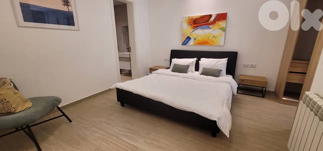 L18208-Spacious Furnished Apartment With Garden For Rent in A Gated Co