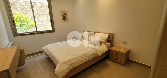 L18208-Spacious Furnished Apartment With Garden For Rent in A Gated Co
