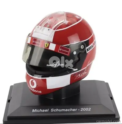Michael Schumacher 2002 plastic Helmet model 1/5
