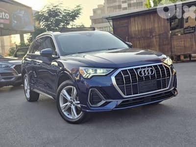 Audi Q3 2021 S LINE QUATTRO panoramic roof Top car And top color !!!