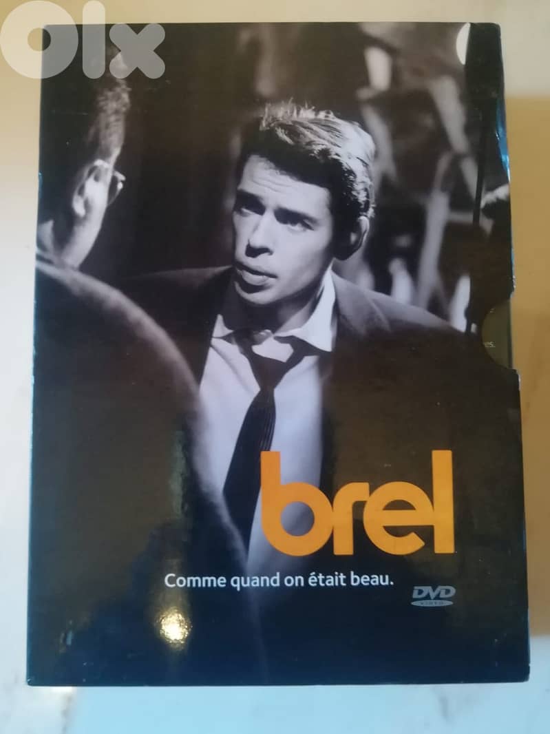 Brel "Comme quand on etait beau" 3 DVDs box set 1