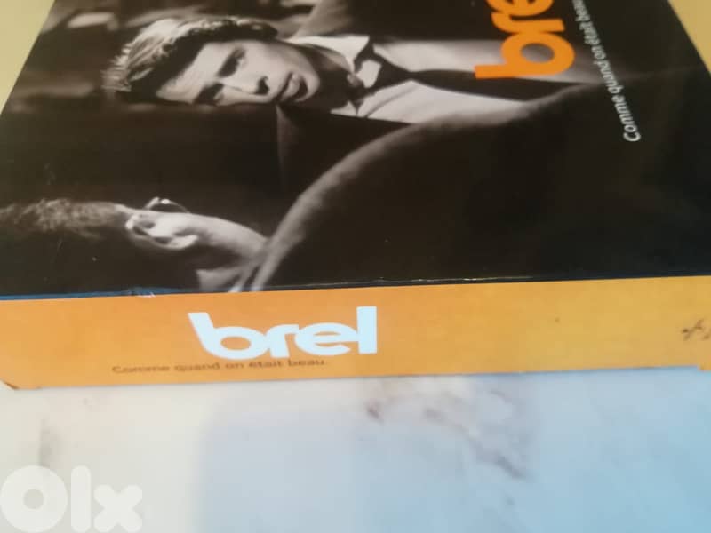 Brel "Comme quand on etait beau" 3 DVDs box set 2