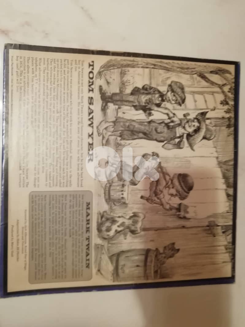 Jack Albertson – Songs From Tom Sawyer  Vinyl, LP, Album 1