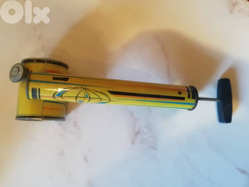 Vintage tin pestiside sprayer new never used 2