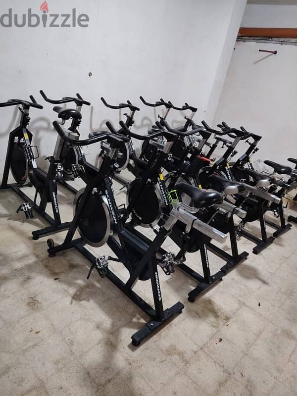 spinning bike heavy duty made in thaiwan like new 1