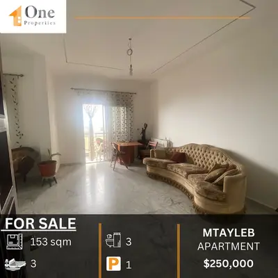 APARTMENT FOR SALE IN MTAYLEB