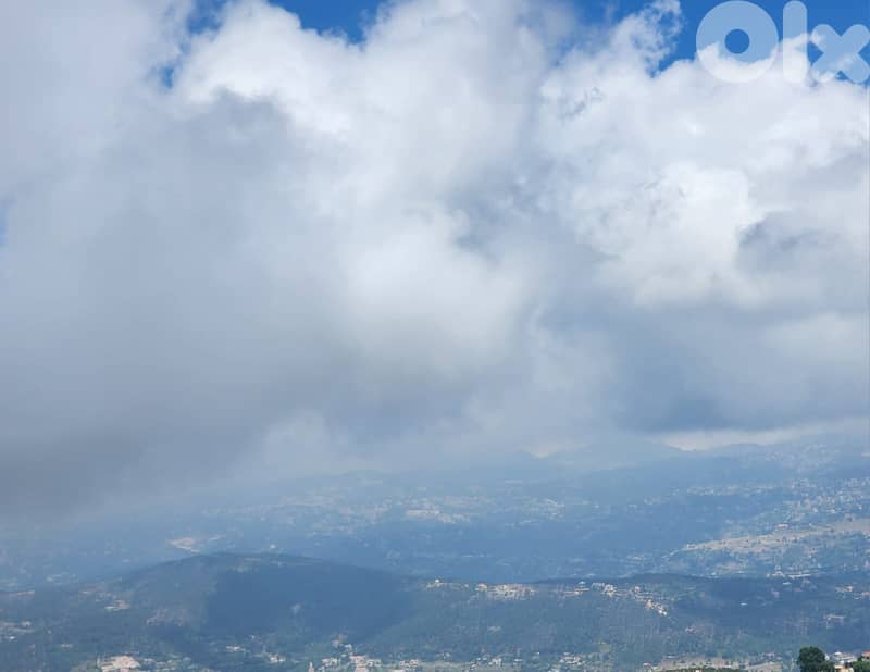 2850 SQM Land in Zaarour, Metn Overlooking the Mountains 0