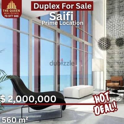 penthouse in Saifi sea view for sale دوبلكس في الصيفي للبيع penthouse in Saifi sea view for sale دوبلكس في الصيفي للبيع