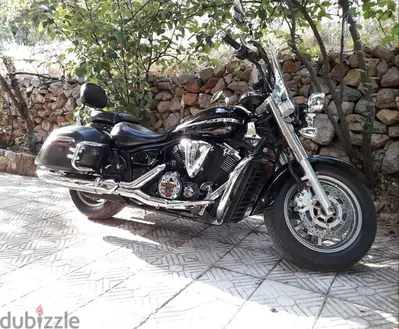 yamaha V star midnight 1300cc full factory accessories
