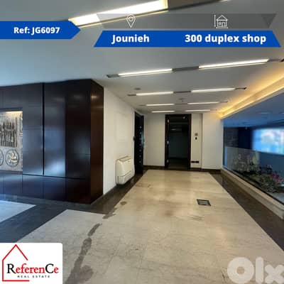 Duplex prime shop in Jounieh محل طابقين في جونية