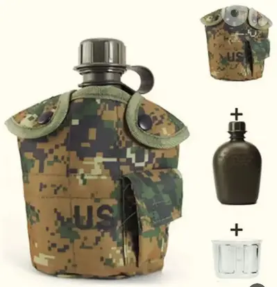 Camping Bottles with Casserole