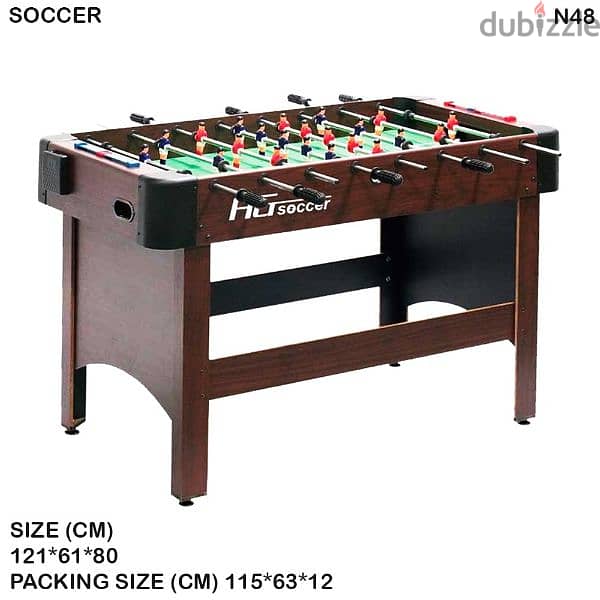 Babyfoot Wooden Table 0