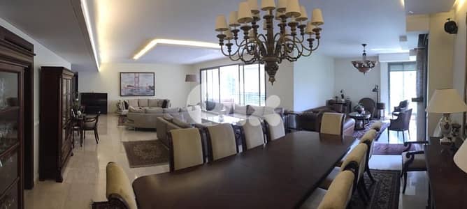 luxurious apartment for rent rabieh with private terrace maten