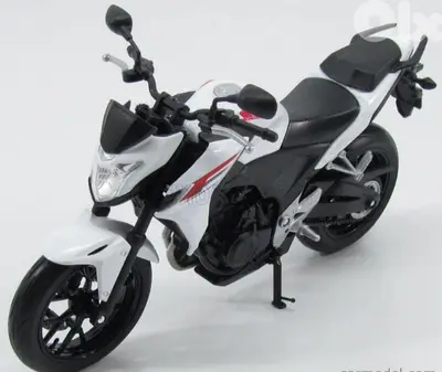 Honda CB500F diecast motorcycle model 1:10
