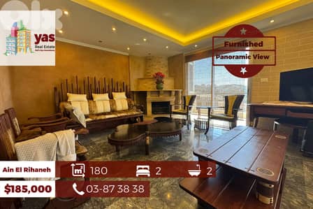 Ain El Rihaneh 180m2 | Furnished/Equipped |Panoramic View | Classic|EL