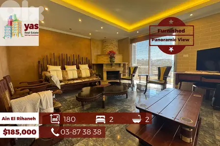 Ain El Rihaneh 180m2 | Furnished/Equipped |Panoramic View | Classic|EL