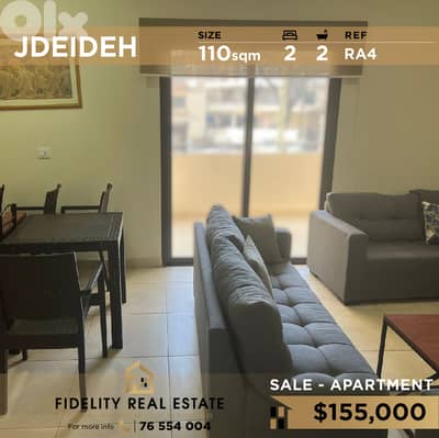 Apartment for sale in Jdeideh RA4 شقة للبيع في الجديدة
