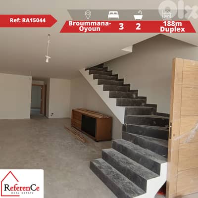 NEW Duplex in Broummana for sale دوبلكس جديد للبيع في برمانا