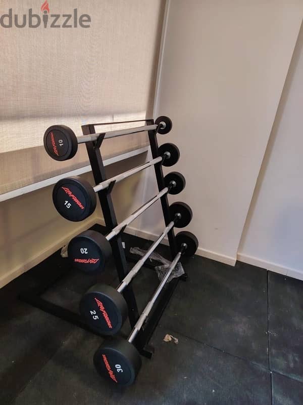 weighted barbell 0