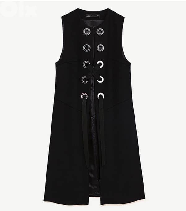 zara vest new in tag, size m 2