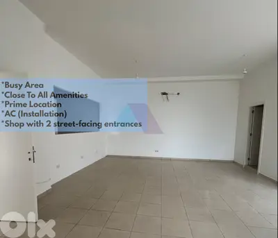 100m2 Shop 4 Sale in Sahel Aalma - محل للبيع في ساحل علما