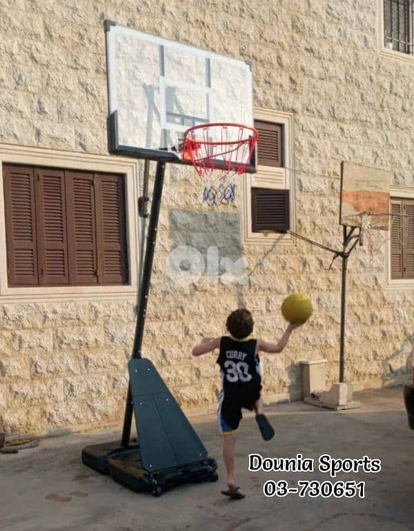 only 230$ movable basketball hoop (swimming pool mode) 0