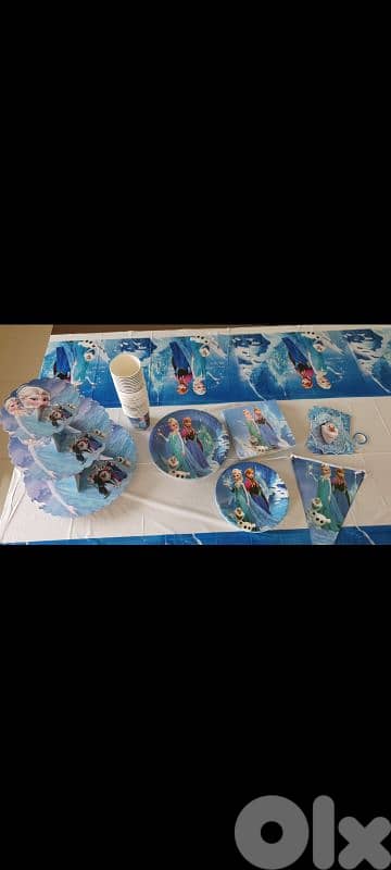 Frozen birthday decoration 8