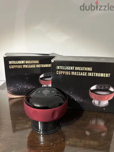 Smart Cupping Therapy Device – With Red Light & Heating