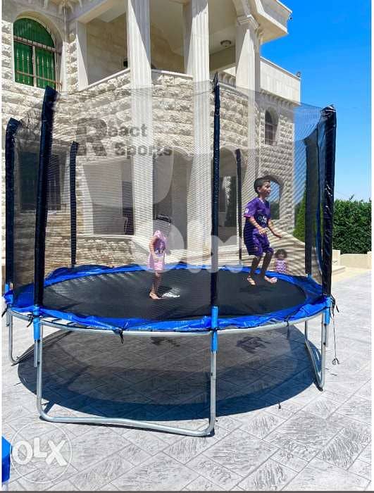 trampoline 12 feet with safety 1