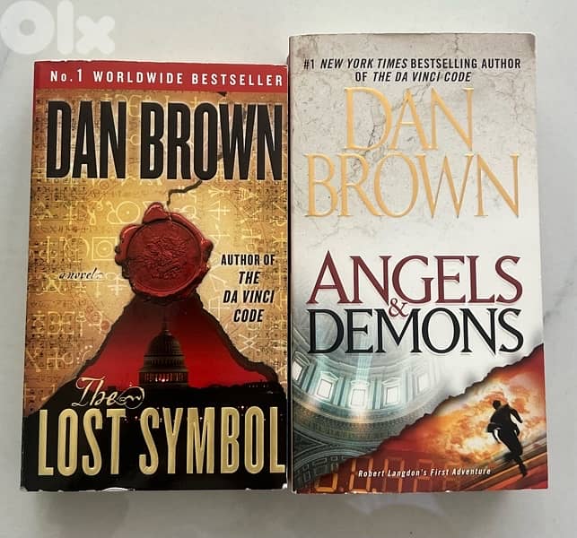 2 of Dan browns books 0