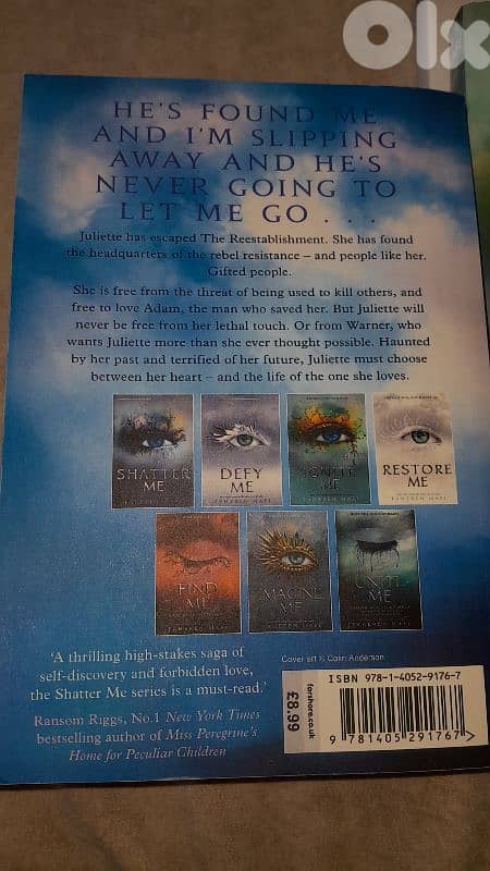 Shatter Me series 2