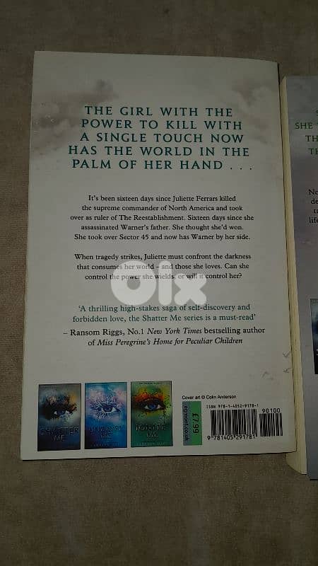 Shatter Me series 5
