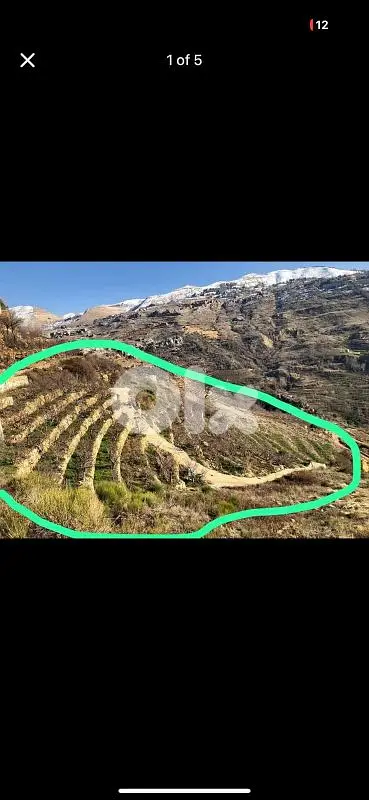 land for sale in faqra أرض للبيع في فقرا