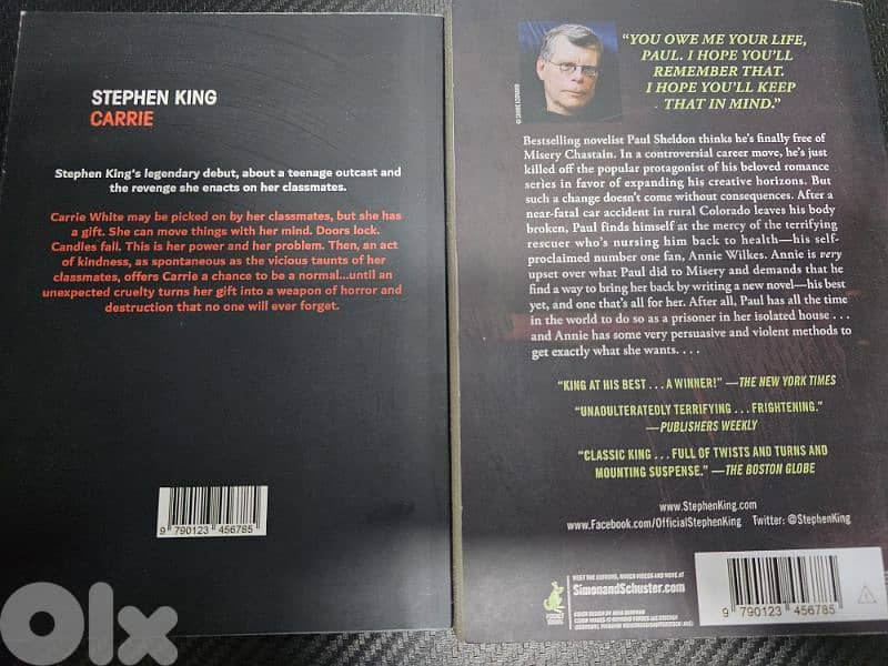 Stephen King: Carrie - Misery 1