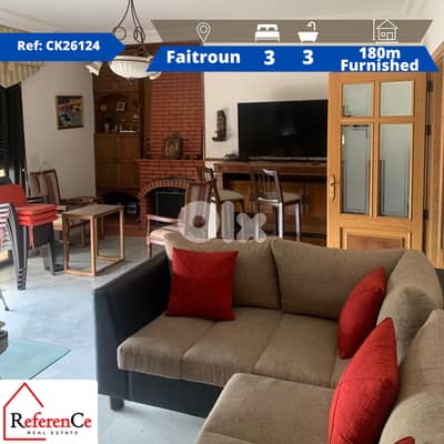 Furnished apartment in Faitroun شقة مفروشة في فيطرون Furnished apartment in Faitroun شقة مفروشة في فيطرون