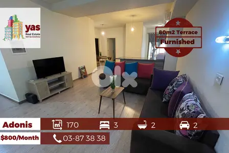 Adonis 170m2 | 80m2 Terrace | Furnished | High End | Calm Area | JA
