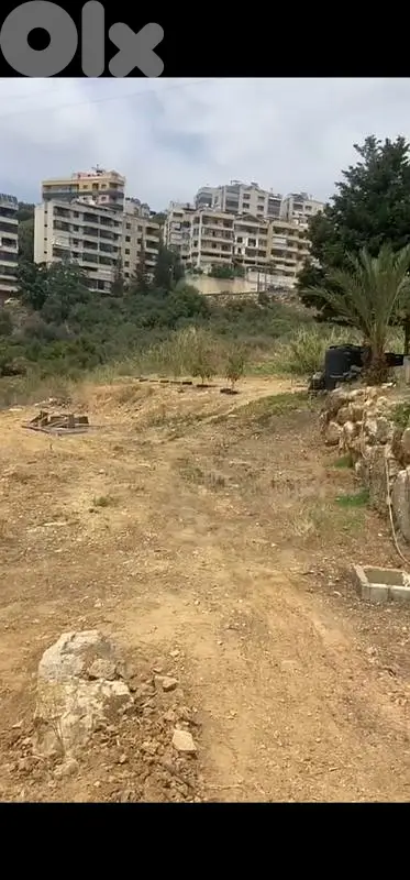 land for sale in mansourieh  أرض للبيع في المنصورية