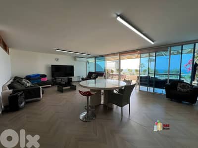 Jounieh/Malibu 155m2 | 25m2 Terrace | Chalet | Furnished | EH/YV |