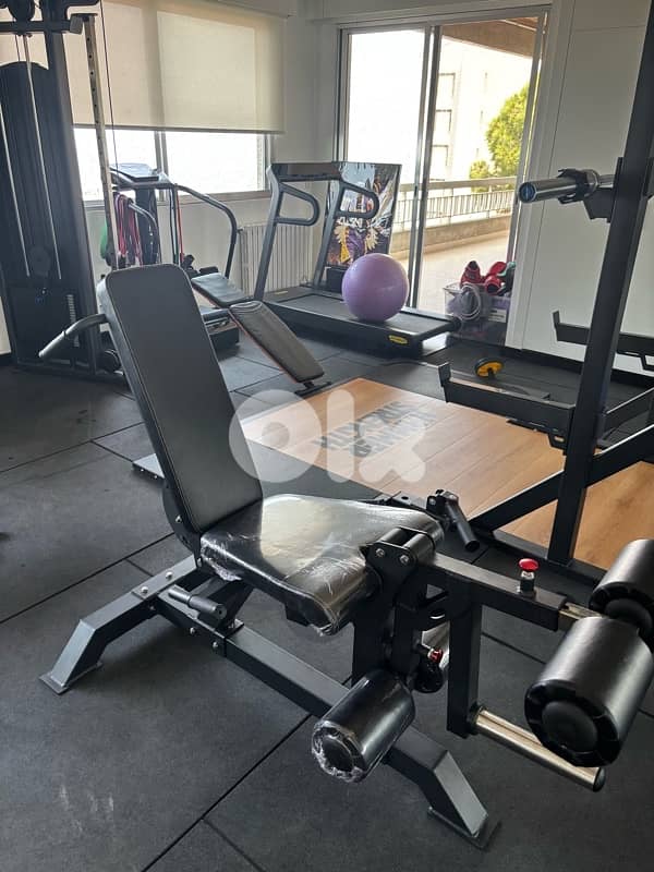 Leg Extension / Curl Bench اجنبي 0