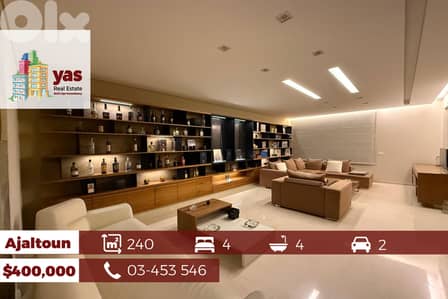 Ajaltoun 240m2 | High-End | Prime | View | Furnished | Unique |YV/EH