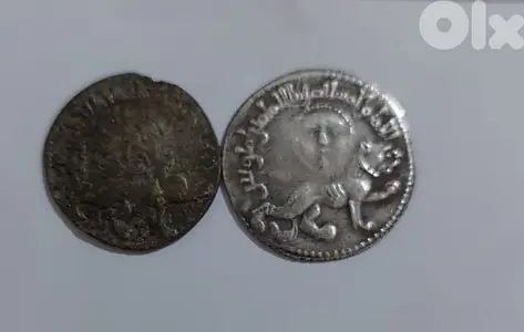 silver Dirham coin islamic slejuks of Rum Kaykhusraw II year 1237 AD