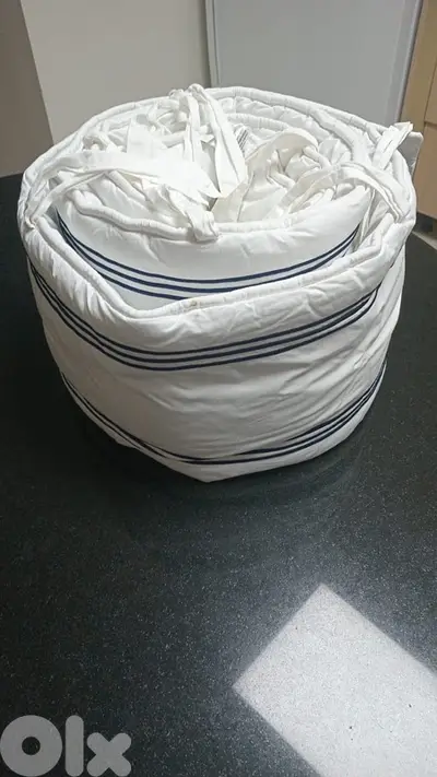 pottery barn crib bumper
