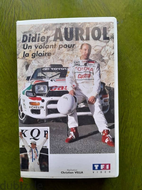 RALLY special TF1 vhs production DIDIER AURIOL 0