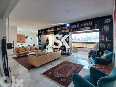 L18311-Spacious Furnished Decorated Apartment For Rent in Jal El Dib