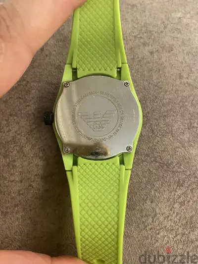 Armani watch rubber like new 81727441 wats