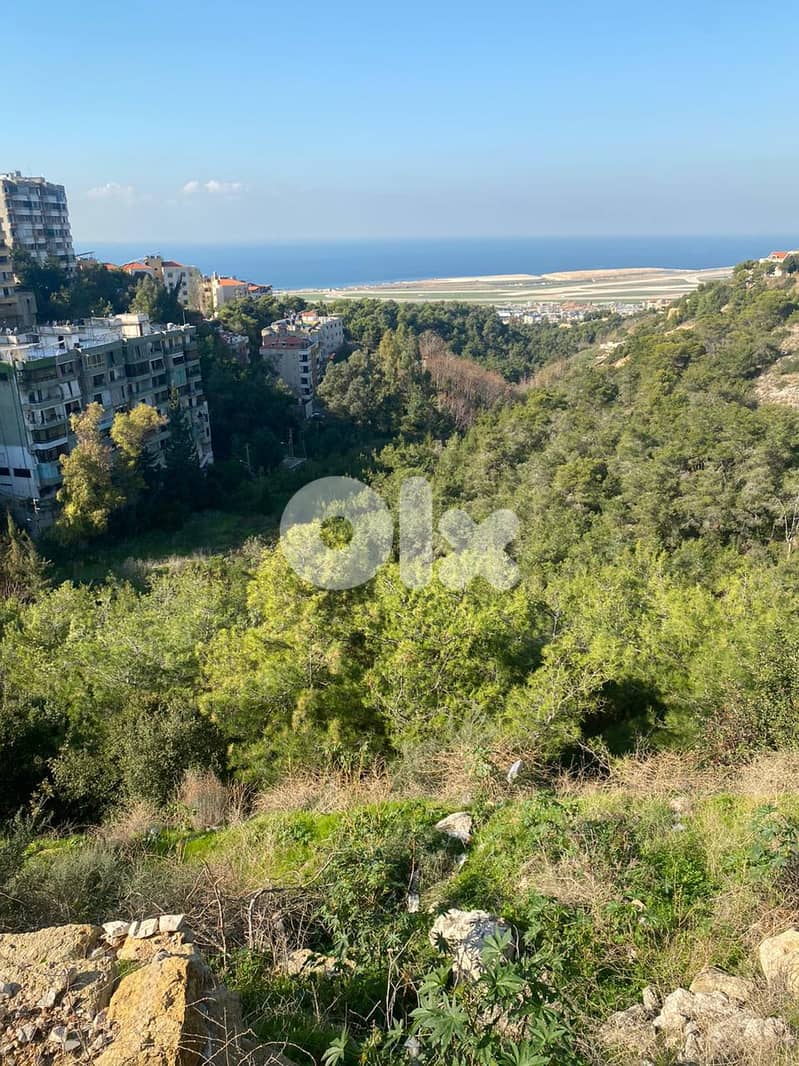 2,978 SQM Land in Bchamoun, Aley Overlooking the Sea 2